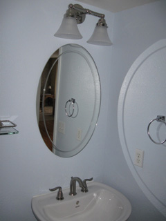 Custom painting and fixtures